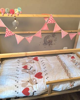 Letto e armadio Montessoriano