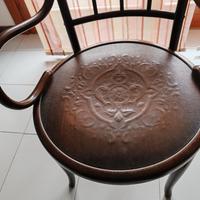 sedia Thonet  originale legno curvato