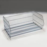 Cesta ferro zingato impilabile