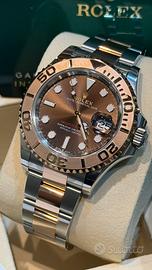 Rolex Yacht Chocolate 2025 40mm Acciaio Oro Rosa