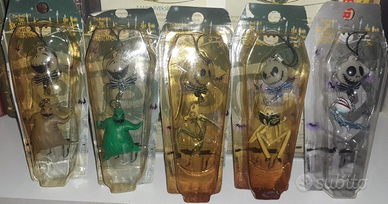 Lotto 5 Figure keychain Nightmare before christmas