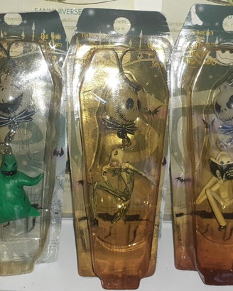 Lotto 5 Figure keychain Nightmare before christmas