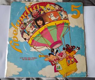 33 giri  Fivelandia 5 Cristina D'Avena Cartoni TV 