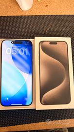 Iphone 15 pro max 256