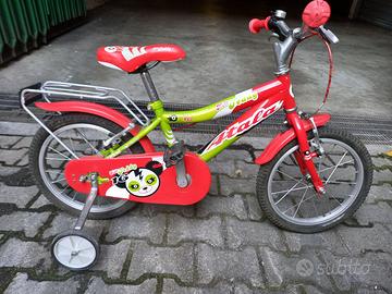 bicicletta atala 16 con rotelle perfetto stato