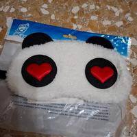 maschera panda per dormire