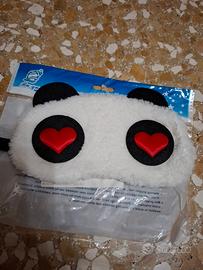 maschera panda per dormire