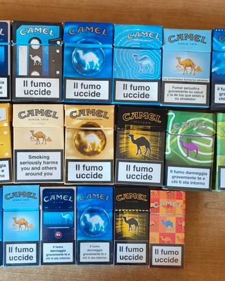 Lotto pacchetti sigarette Camel ( vuoti ) 28pz.