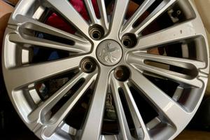 Set 4 cerchi in lega originali Peugeot