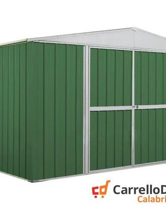 Box in lamiera di Acciaio 360x260cm 9mq verde