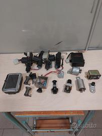 blocco componenti auto vintage