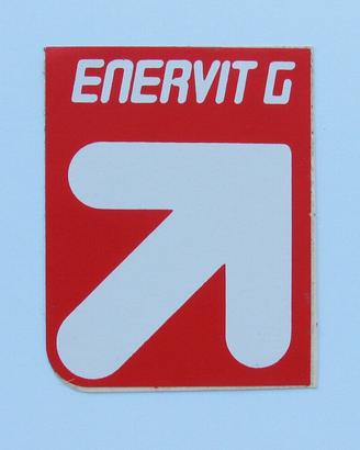 Adesivo ENERVIT G Anni 80 Sticker