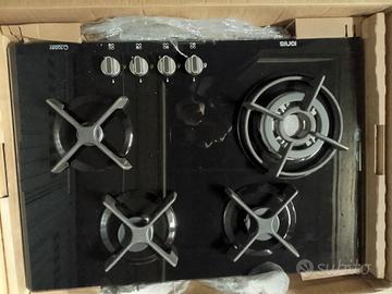 Piano cottura a gas in vetroceramica