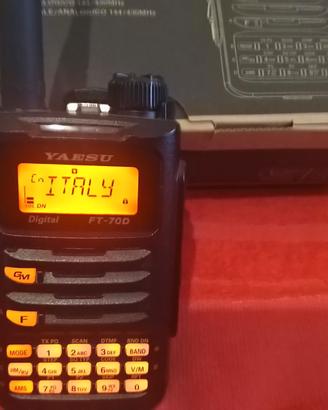 radio yaesu ft 70 dr c4 fm vhf uhf  radioamatori