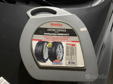 Catene Rhütten Tecnika 9mm a rombo misura 6