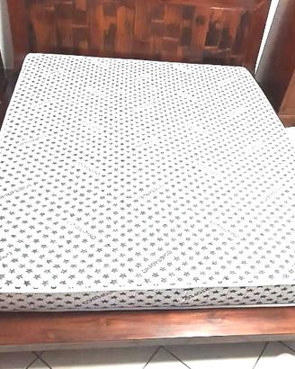 Letto Stile Etnico In Acacia Massello+Poltrona