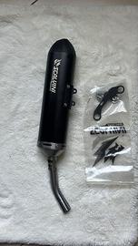 Silenziatore scalvini beta rr 125 2 t