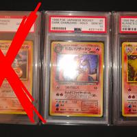 Dark Charizard e Blaine's Charizard PSA 10