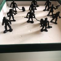 Collezione  10 Soldatini pompieri