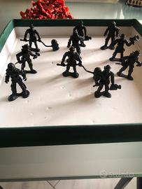 Collezione  10 Soldatini pompieri