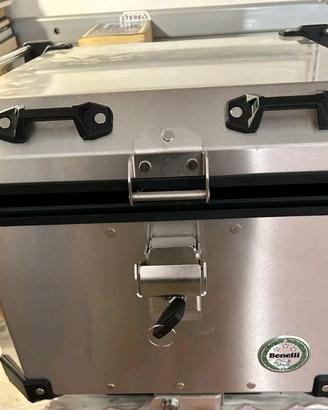 baratto tris valigie in alluminio Benelli trk 702