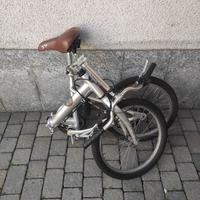 Bicicletta pieghevole in alluminio