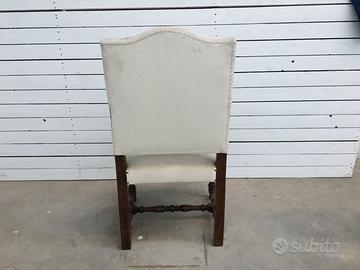 POLTRONA VINTAGE  A ROCCHETTO  1930