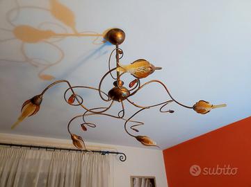 Lampadario e Bajour Comodino