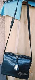Borsa Fendi pelle nera vintage