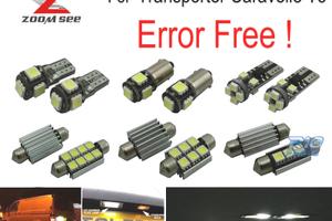 KIT 22 LAMPADE LED INTERNE PER VOLKSWAGEN VW TRANS