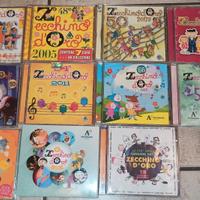 Collezione di CD originali Zecchino d'oro 