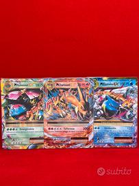 Trio Charizard Blastoise Venusaur Evoluzioni