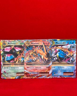 Trio Charizard Blastoise Venusaur Evoluzioni