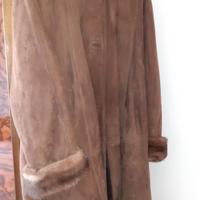 Montone Shearling donna con pelliccia di visone