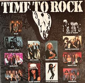 Lp 33 giri - TIME TO ROCK - Compilation