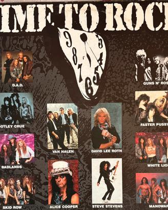 Lp 33 giri - TIME TO ROCK - Compilation