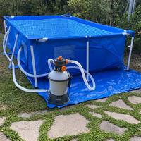 Piscina Intex 3x2x0,75 e filtro a sabbia