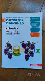 Matematica in azione II media completo 2volumi 