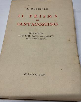 libro antico 1934"Il prisma di Sant' Agostino"