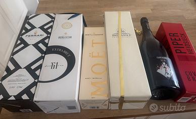 6 Bottiglie champagne assortite