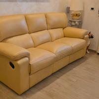 Divano in cuoio kalibury