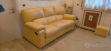 Divano in cuoio kalibury