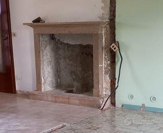 rivestimento camino in pietra 