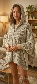 Poncho donna pari al nuovo