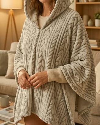 Poncho donna pari al nuovo