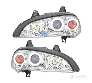 FARI PER OPEL TIGRA 95-03 ANGEL EYES CCFL FONDO CR