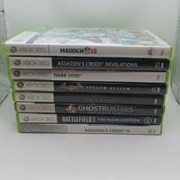 Lotto di 8 giochi per XBOX 360 used usati