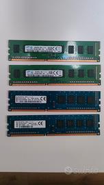 16GB RAM DDR3L 1600MHz Desktop (4x4GB) Sams / King