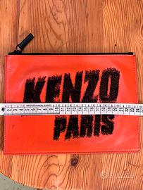 Pochette pelle Kenzo Paris