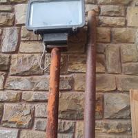 farò grande da esterno. con palo in ferro